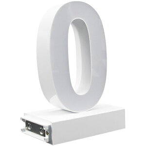 トレード sign city abcMIX マグネット連結文字 HA100シリーズ 数字 【0】 【品番:6300033900】□