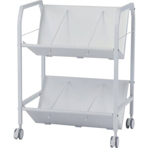 トラスコ中山(TRUSCO) TRUSCO ファイルワゴン 2段 【品番:TFW-550】