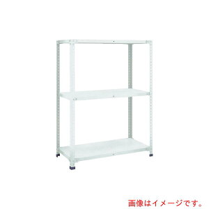 【別途送料あり】トラスコ中山(TRUSCO) TRUSCO 軽量150型中棚ボルトレス棚 W1200XD600XH1200 3段 【品番:TLA44L-13】