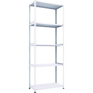 【別途送料あり】トラスコ中山(TRUSCO) TRUSCO 軽量150型中棚ボルトレス棚 W900XD450XH2400 5段 【品番:TLA83S-15】