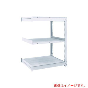 【別途送料あり】トラスコ中山(TRUSCO) TRUSCO TUG型中量棚450kg 連結 1800X926XH1200 3段 【品番:TUG450-46Z-3B】