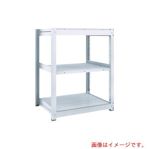 【別途送料あり】トラスコ中山(TRUSCO) TRUSCO TUG型中量棚600kg単体型 1555X626XH1200 3段 【品番:TUG600-45L-3】