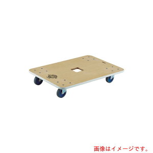 トラスコ中山(TRUSCO) 木製平台車 ジュピター 900X600 φ100 400kg 【品番:JUP-900-400】