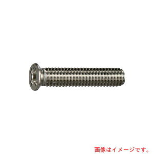 【メール便対応】トラスコ中山(TRUSCO) 皿頭サッシュ小ねじ ステンレス 全ネジ M4×12 20本入 少量パック 【品番:Y830-0412】