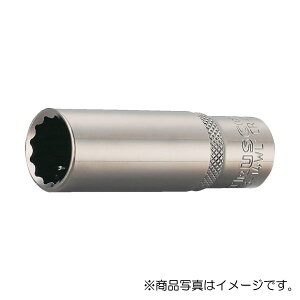 �y���[���֑Ή��z�g���X�R���R�iTRUSCO�j�@�f�B�[�v�\�P�b�g 12�p�^�C�v �����p9.5 �Ε�13mm�@�y�i�ԁFT3-13WL�z