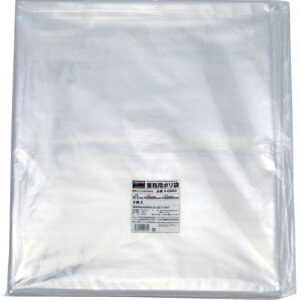 トラスコ中山(TRUSCO) 業務用ポリ袋0.1×800L 2枚入 【品番:S-0800】