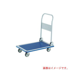トラスコ中山(TRUSCO) TRUSCO プレス製台車 ドンキーカート 折りたたみ式915×615 【品番:301N】