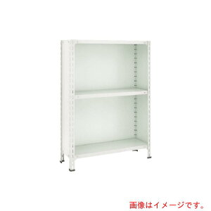 【別途送料あり】トラスコ中山(TRUSCO) TRUSCO スチールラック 軽量棚背板・側板付 1500X300X1200 天地3段 ネオグレー 【品番:45V-23】