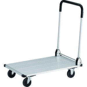 トラスコ中山(TRUSCO) TRUSCO アルミ台車 アルパカート 省音 折りたたみ 800×480mm 【品番:AL21-0848】