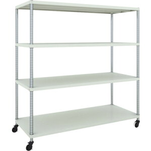 �y�ʓr��������z�g���X�R���R�iTRUSCO�j�@TRUSCO�@�X�`�[�����b�N�@�t�F�j�b�N�X���b�N�@1500X600�@4�i�@U�ԗ֕t�@W�F�@�R�ە��̓h���@�y�i�ԁFPER-5564-U125-W�z