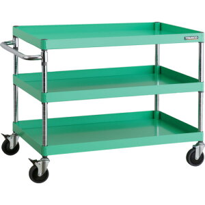 �g���X�R���R�iTRUSCO�j�@TRUSCO�@�c�[�����S���@�t�F�j�b�N�X���S���@�ȉ��@900X600XH740�@3�i�@�����O�O���[���@�y�i�ԁFPEW-793C-YG�z