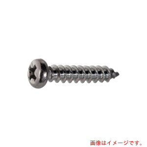 トラスコ中山(TRUSCO) TRUSCO ナベ頭タッピングねじ 1種A 三価白 M4×10 600本入 ヘキサゴンパック 【品番:S020-0410】