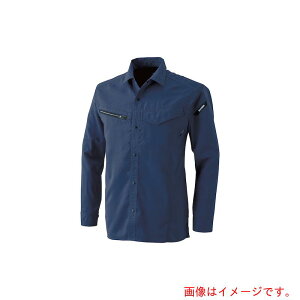 TS DESIGN AIR ACTIVEロングスリーブシャツ LL ネイビー 【品番:8105 LL 45】