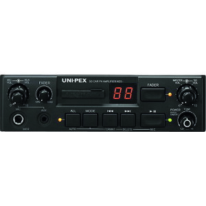 ユニペックス(UNI-PEX) SDレコーダー付車載アンプ 20W 24V用 【品番:NDS-204A】