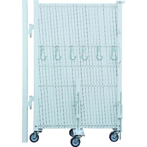 【別途送料あり】ワコーパレット マルチゲート 埋め込み式 両扉タイプ ホワイト 【品番:WMGT-6U2-W】□