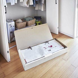 山崎実業　着物収納ボックス タワー　ホワイト　【品番：05122】