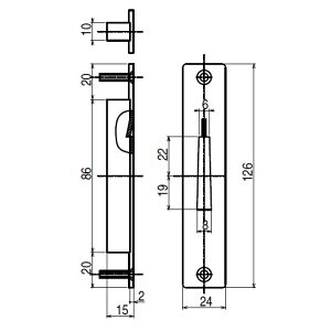 YKK AP@ˏ󂯁@Vo[@yiԁFYS HH3K16525z