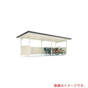 【別途送料あり】淀川製鋼所 ヨドコウ ヨド自転車置場 YOKC−280 シャイングレー 基本棟 【品番:KC-280SG-1-1X1】□