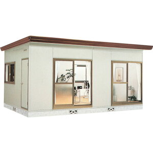 【別途送料あり】淀川製鋼所 ヨドコウ ヨドハウス Dタイプ 床面積19.55m2 【品番:YHD-120】□