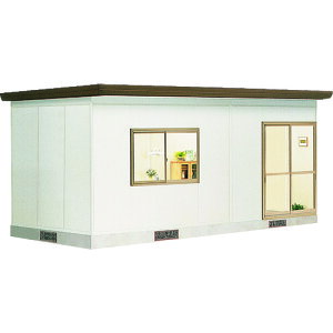 【別途送料あり】淀川製鋼所 ヨドコウ ヨドハウス Fタイプ 床面積17.14m2 【品番:YHF-3515】□