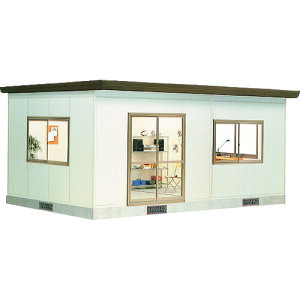 【別途送料あり】淀川製鋼所 ヨドコウ ヨドハウス Fタイプ 床面積22.73m2 【品番:YHF-3520】□