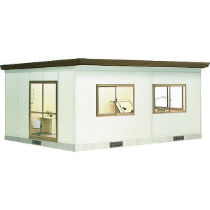 【別途送料あり】淀川製鋼所 ヨドコウ ヨドハウス Fタイプ 床面積28.32m2 【品番:YHF-3525】□