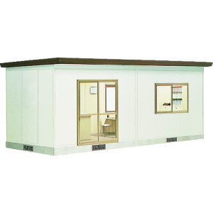 【別途送料あり】淀川製鋼所 ヨドコウ ヨドハウス Fタイプ 床面積19.53m2 【品番:YHF-4015】□