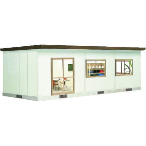 【別途送料あり】淀川製鋼所 ヨドコウ ヨドハウス Fタイプ 床面積32.54m2 【品番:YHF-5020】□