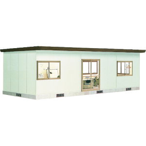 【別途送料あり】淀川製鋼所 ヨドコウ ヨドハウス Fタイプ 床面積35.72m2 【品番:YHF-5520】□