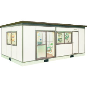 【別途送料あり】淀川製鋼所 ヨドコウ ヨドハウス Nタイプ 床面積22.73m2 【品番:YHN-140A】□