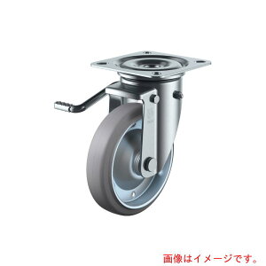 ���[�G�C�@�v���[�g���@���݁@�L���X�^�[�@�O���[�S���@�ԗ֌a130mm�@�X�g�b�p�[�t���@PM�^�C�v�@PMS�|LB�iL�j�^�@��t���@90×90�i80×80�j�@�y�i�ԁFPMS-130WBLB(L)-G�z