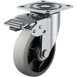 ���[�G�C�@�v���[�g���@���݁@�L���X�^�[�@�E���^���@�ԗ֌a125mm�@����Œ�@J�^�C�v�@RJ2K�^�@��t���@80×80�i75×75�j�@�y�i�ԁFRJ2K-125GU�z
