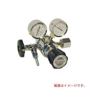 ユタカ(YUTAKA) Crown 二段式圧力調整器 FR−2S−OP アルゴン用 【品番:FR-2S-OP 1MPA AR】