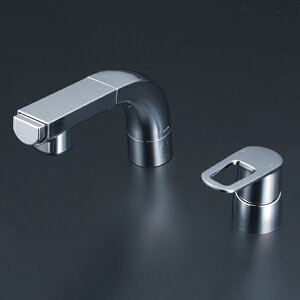 【FSL120DT】 KVK 洗面 化粧室 シャワー引出しタイプ/シングルレバー 洗髪