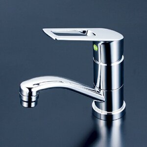 【KM7011TEC】 KVK 洗面 化粧室 シングルレバー 混合水栓 eレバー