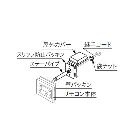 【0700757】【浴室用屋外カバーセット】ノーリツ 部材 リモコン関連部材 浴室用屋外カバーセット NORITZ