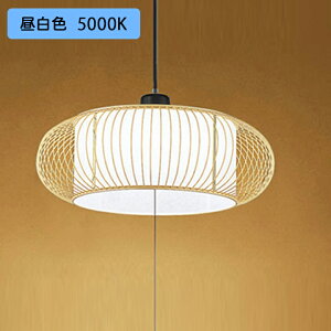 【OP252173R】オーデリック 和風照明 ペンダントライト LED一体型 6畳 昼白色 段調光 調光器不可 ODELIC