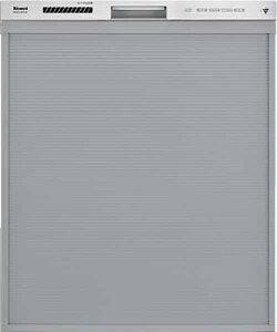 【RSW-D401LPEA】リンナイ 食器洗い乾燥機 約4人分 幅45cm スライドオープンタイプ(深型) ハイグレード ステンレス調ハーフミラー ビルトイン 【Rinnai】