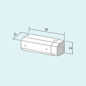 【WOP-E305】リンナイ ガス給湯器 部材 側方排気アダプタ Rinnai