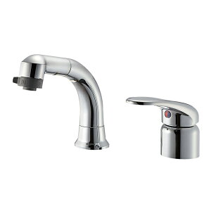 【K37110EJV-C-13】三栄 混合栓 シングルレバースプレー 洗髪用 SANEI