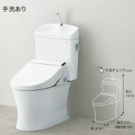 【在庫有り】TOTO　ピュアレストQR 【CS232BM+SH233BA/SC1】 床排水リモデル SC1（パステルアイボリー）…