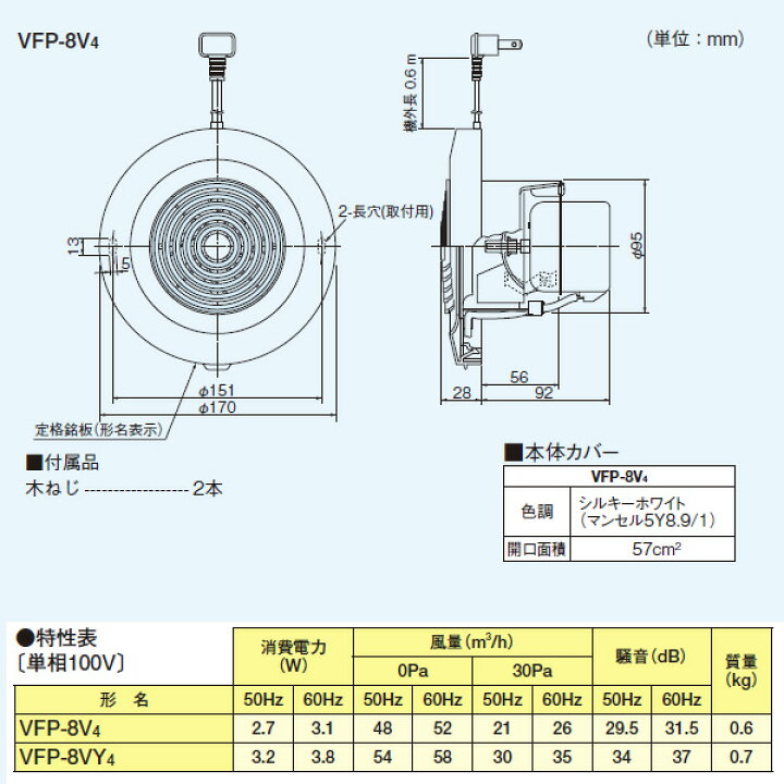 楽天市場】【VFP-8V4】東芝 パイプ用ファン 圧力形 格子タイプ トイレ・洗面所・居間用 【TOSIBA】 : 住宅設備機器の小松屋 楽天市場】【VFP-8V4】東芝 パイプ用ファン 圧力形 格子タイプ トイレ・洗面所・居間用 【TOSIBA】 : 住宅設備機器の小松屋