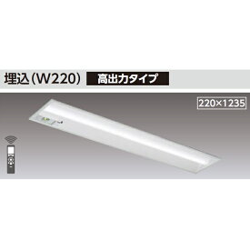 【LEKRS422694N-LS9】東芝 TENQOOシリーズ 非常用照明器具 40タイプ埋込（W220） 高出力タイプ 一般タイプ Hf32×2高出力相当 非調光