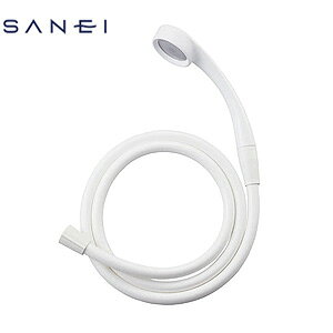 三栄水栓製作所 シャワーヘッドセット たっぷり フラット ホース 長さ1.6m PS3240-CTA-MW2