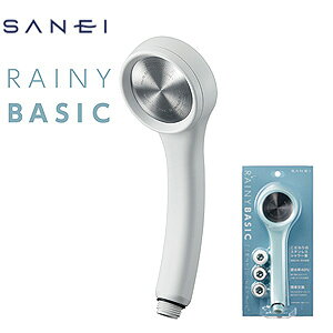 三栄水栓製作所 シャワーヘッド レイニーベーシック ホワイト PS310-80XA-WA2