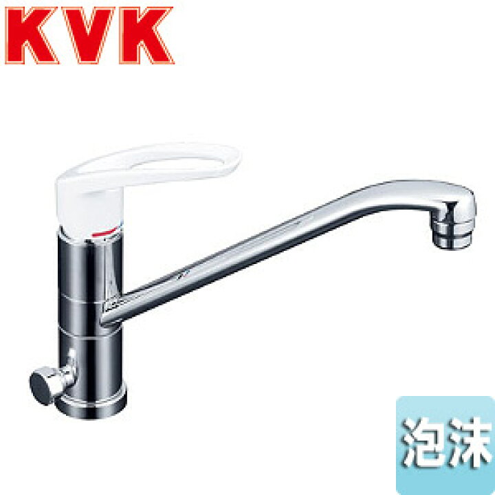 楽天市場】KVK キッチン用蛇口 台 シングルレバー混合水栓 流し台用 