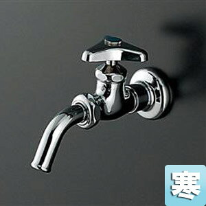 TOTO ユーティリティ用蛇口 壁 単水栓 13mm 横水栓 送り座付 吐水口回転 節水こま 寒冷地 T200ESUN13C