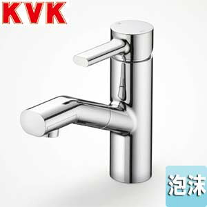 KVK 洗面用蛇口 台 シングルレバー混合水栓 シャワー引出 一般地 KF909