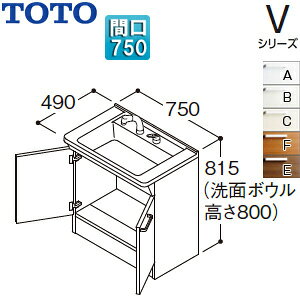 �y���������zTOTO �ySALE�z���ϑ�{�� V�V���[�Y �Ԍ�750mm ����815mm 2���� �G�R�V���O���V�����[���� �S���� ��ʒn LDPB075BAGEN2