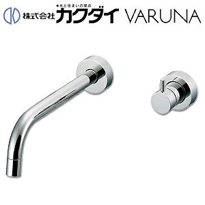 カクダイ 洗面用蛇口 VARUNA 壁 単水栓 はさみ込み 一般地 722-004